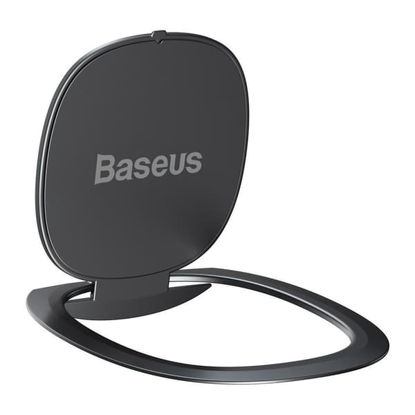 Baseus Ultratunn Självhäftande Ringhållare och Ställ för Telefon Grå (SUYB-0A)