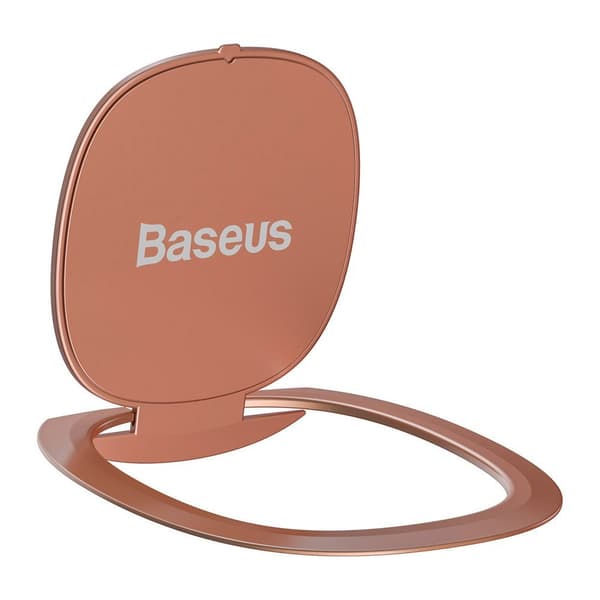 Baseus Ultratynd Selvklæbende Telefonringholder, Rosa (SUYB-0R)