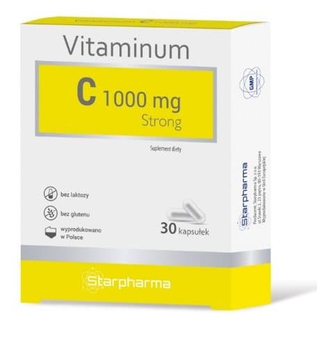 C-Vitamiini 1000 mg Tehokkaat Kapselit - 30 Kpl