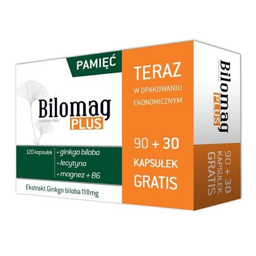 Bilomag Plus 90 + 30 kapslar Specialerbjudande