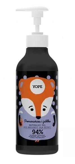 Yope, Børns Brusergel, Appelsinæble 94%, 400 ml