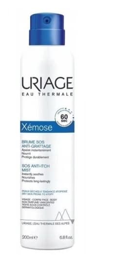 Uriage Xemose Beroligende SOS Tågespray, 200 ml
