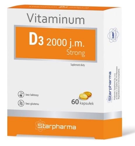 VitaminD Stark 2000 IE Kapslar - 60 st