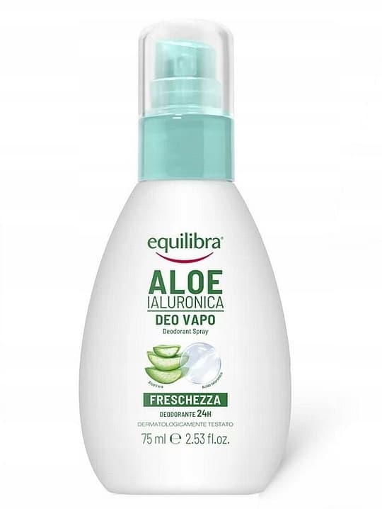 Equilibra, Aloevera Deodorant Anti-Lugt, 75 ml