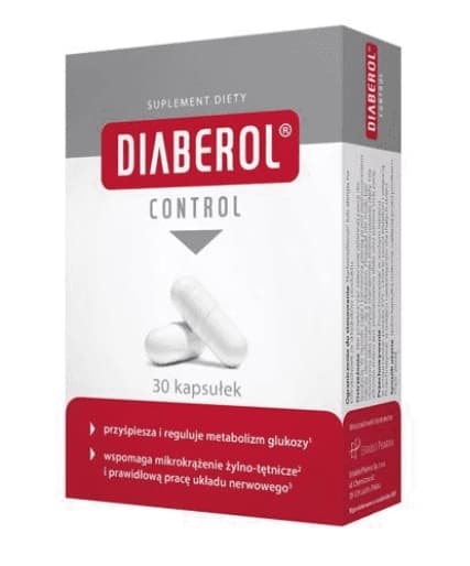 Diaberol Kontroll, 30 kapslar