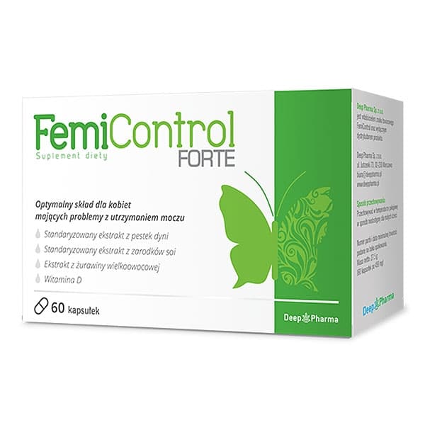 Kvinnohälsa Hormonbalans Kosttillskott - FemiControl Forte 60