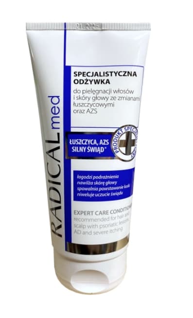 Radical MED - Hår- og Hovedbundspleje mod Psoriasis og Atopisk Eksem, 200 ml