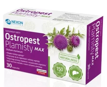 Mjölktistel Max - Leverstöd & avgiftning, 30 kapslar