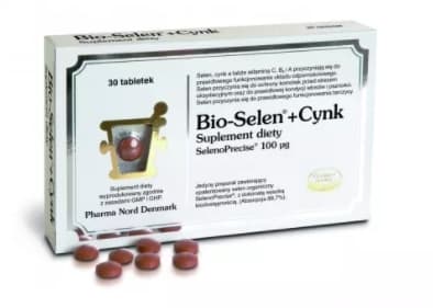 Selen- och zinktabletter, 30 stycken
