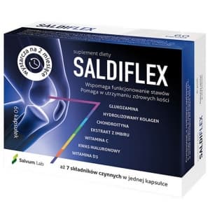 Saldiflex Ravintolisä, 60 kapselia