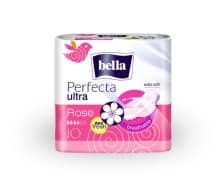 Bella Perfecta Ultra Rose Kuddeför med Vingar - 10 stycken_TUNNT elegant sängkläde av hög kvalitet med vackert rosmönster för en fräsch och romantisk