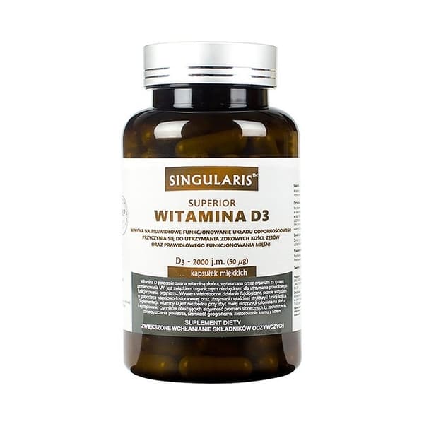 D-vitamiini 2000IU 60 kapselia - Tehokas ja Korkealaatuinen lisäravinne