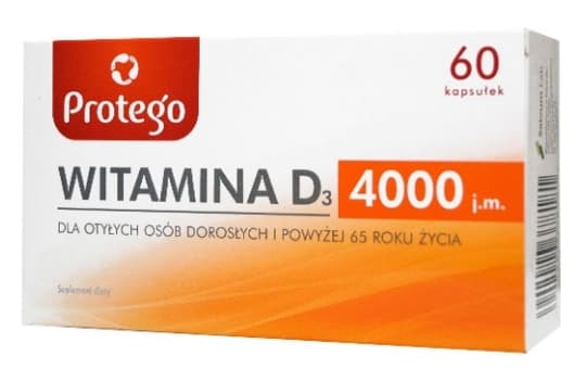 Protego Vitamin D 4000 for voksne 60 kapsler