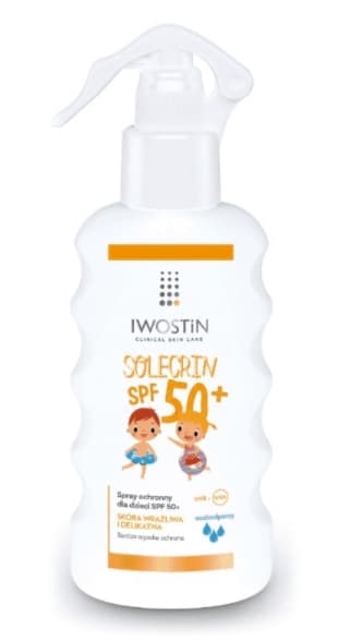 Iwostin Solecrin Aurinkosuoja-Suihke SPF 50+ 175 ml.