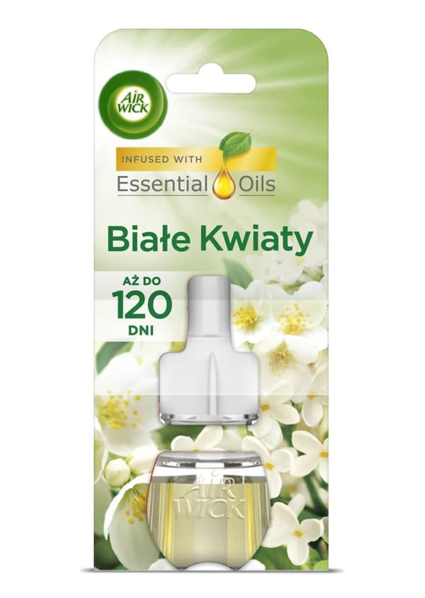 Luftfräschare Doftinlägg Vita Blommor - För Frisk Luft hemma - 19 ml