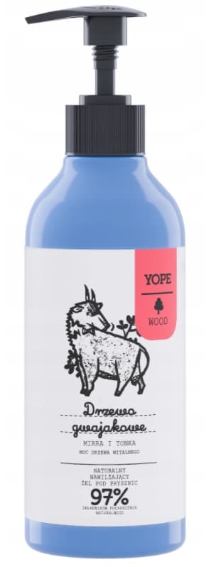 Forfriskende brusegel med guajaktræ - fugtgivende 97%, 400 ml.