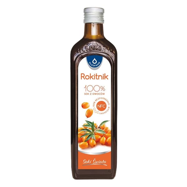 Havtornssaft av Hög Kvalitet - Ren & Naturlig - 490 ml