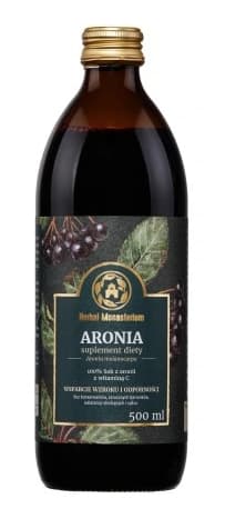 Bärjuice med Aroniabär, Herbal Monastery, 500 ml