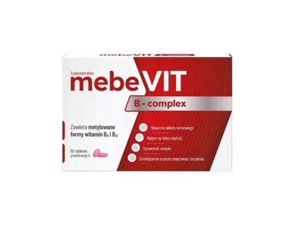 MebeVIT B-kompleksi, 60 tablettia