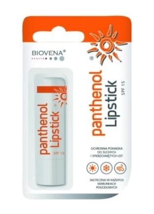 Huulivoide pantenolilla SPF 15, suoja ja kosteutus, 4,5g