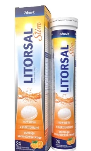 Zdrovit Litorsal Slim, 24 poretablettia.