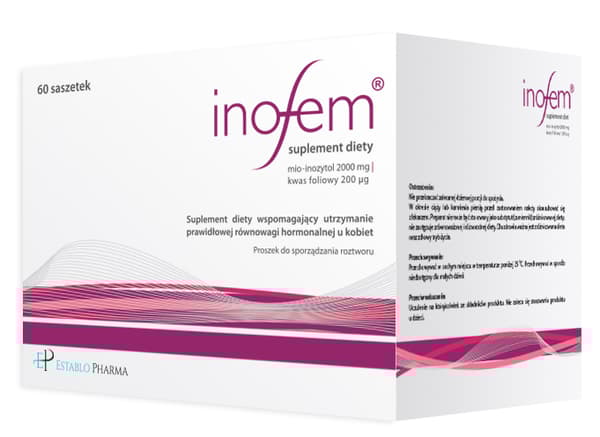 Inofem i Påsar - Näringsrikt kosttillskott för hormonell balans - 60 st.