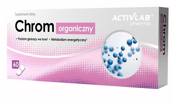 Kromiorgaaninen, Activlab Pharma, 60 kapselia.