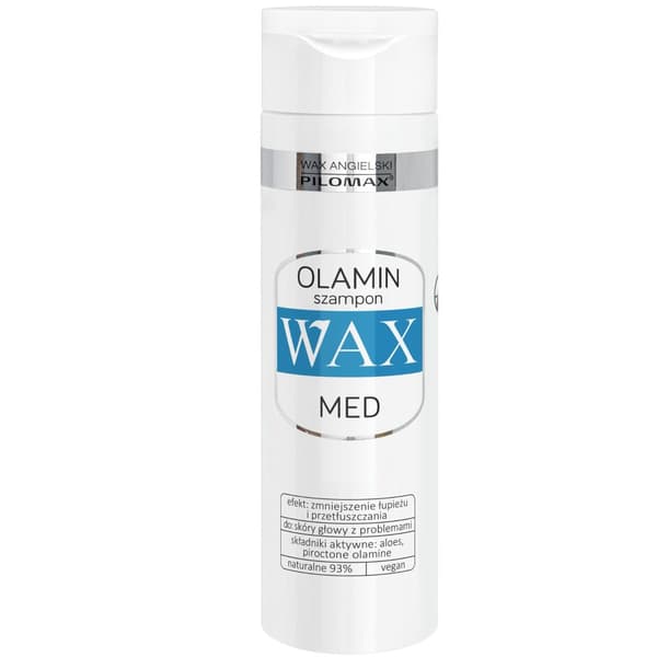 Voks engelsk Pilomax, Olamin Antiskælshampoo, 200 ml