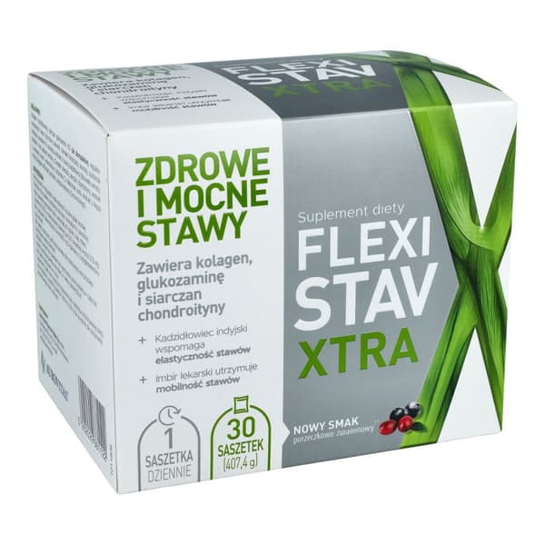 FlexiStav Xtra Plus - Ledtillskott med Citronsmak - Effektiv och Kraftfull Ökad Ledkondition - För Aktiva Livsstilar
