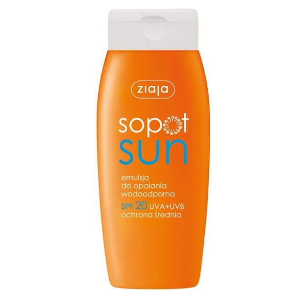 Ziaja Sopot Sun, Solkräm SPF20, 150ml