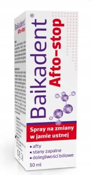 Baikadent Mundpleje Afterspray 30 ml