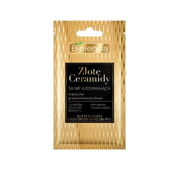 Bielenda Guld Ceramider Kraftfull Uppstramande Anti-aging Mask, 8g.