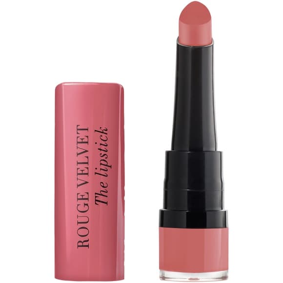 Bourjois Rouge Velvet Mat læbestift 02 Flaming Rose, 2.4g