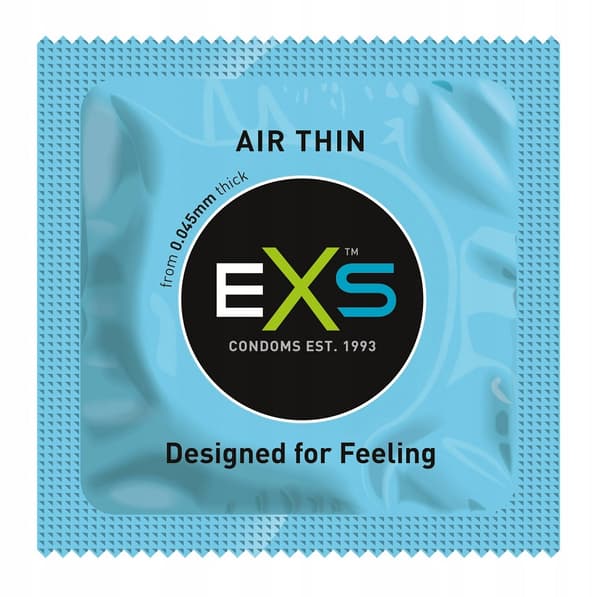 Tunn och Hållbar Kondom från EXS Air, 3-pack