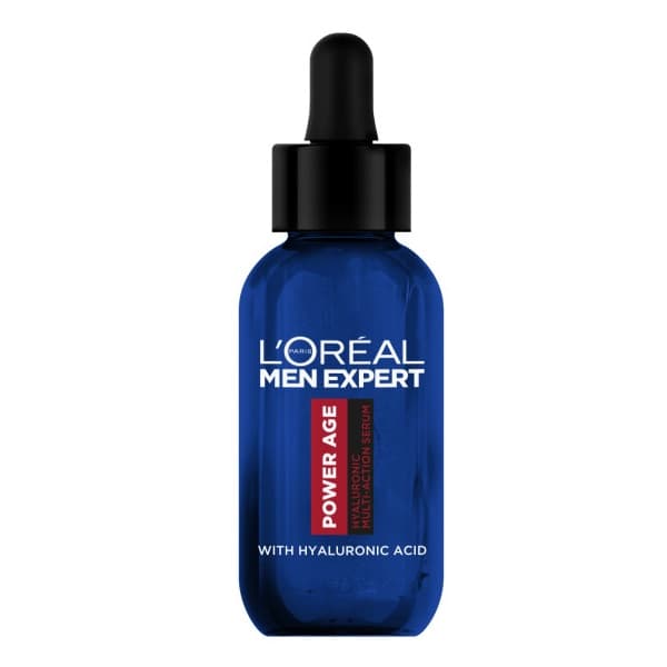 Hudpleje til mænd: L'Oreal Paris Men Expert Power Age Serum med Hyaluronsyre, 30ml