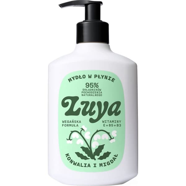 Håndvaskesæbe Luya med Hvid Syre og Mandel, 400ml