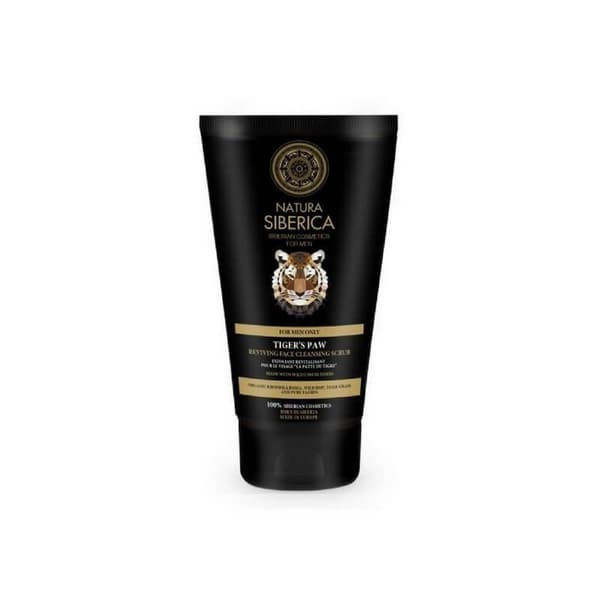 Natura Siberica Miesten Tiikerin Tatarrankainen Viilentävä Kasvokuorinta, 150ml