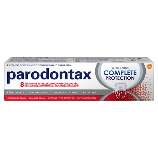 Hammastahna Parodontax Complete Protection, 75ml, Valkaiseva