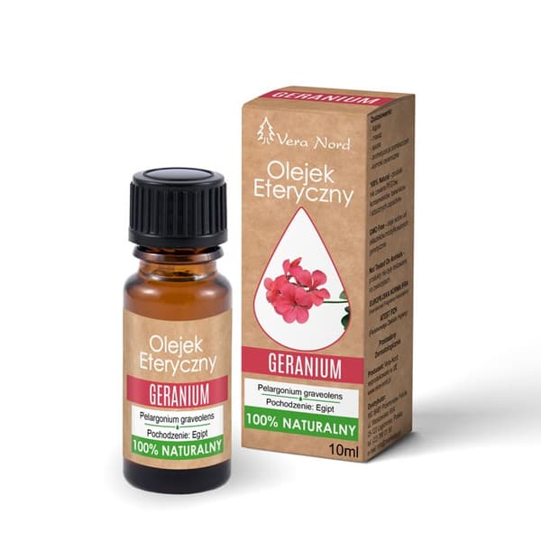 Naturlig Eterisk Olja av Geranium Vera Nord - 10 ml