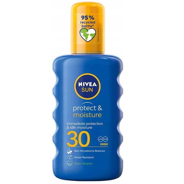 Nivea Solkräm SPF30, 200ml Skydda & Återfukta