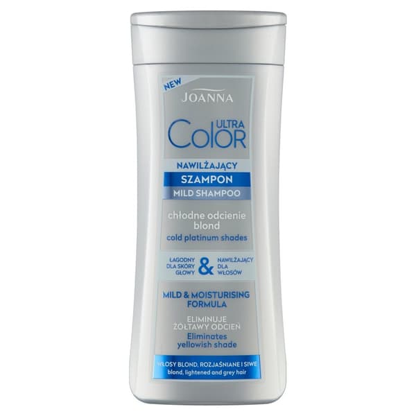 Joanna Ultra Color Mild Blond Hårshampoo, 200 ml