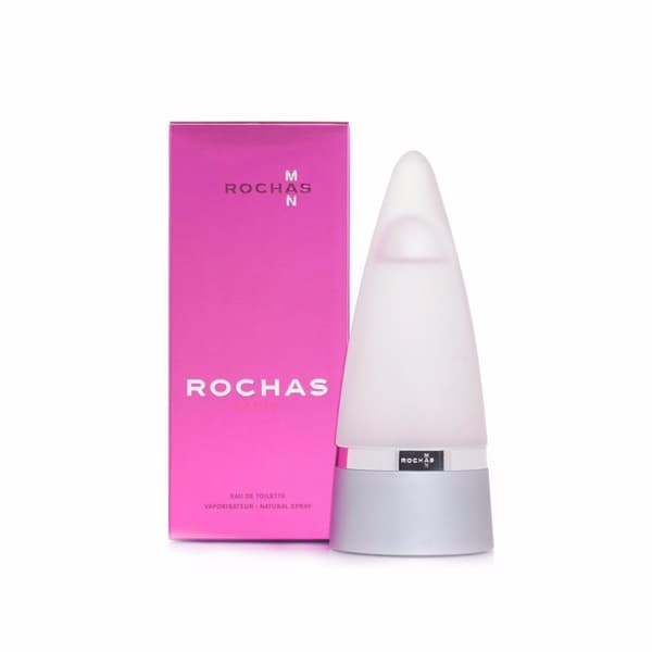 Rochas Man Eau de Toilette, 100 ml - Mästerverk av maskulinitet och elegans. En sofistikerad blandning av friska citrustoner, lavendel och träiga insl