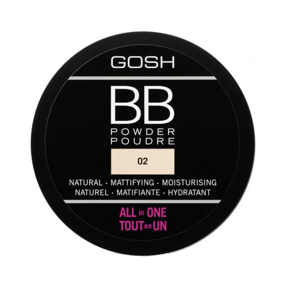 GOSH All-in-One BB-jauhe Puristettu 02 Hiekka 6,5 g
