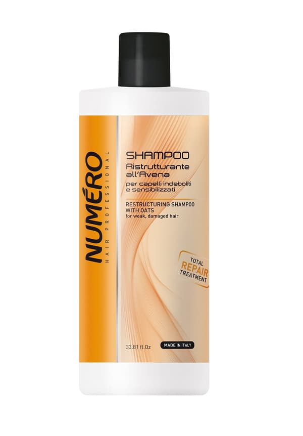 Numero Oatmeal Restrukturoiva Shampoo, 1000ml