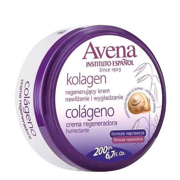 Spanska Institutet Havre Kollagen Kroppscreme, 200 ml