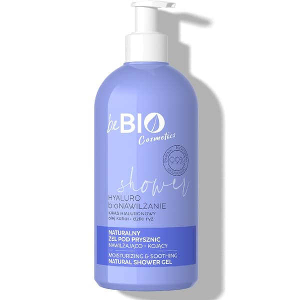 BeBio Ewa Chodakowska Hyaluro bioKosteuttava luonnollinen Suihkugeeli, 350ml
