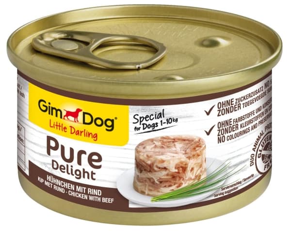 Gim Hund, Ren Nydelse, Vådfoder til hunde, 85g
