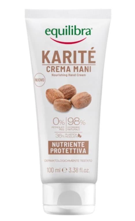 Shea Smør Håndcreme fra Equilibra - Nærende Beskyttelse, 100 ml