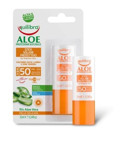 Ekologisk Solkräm med Aloe Vera SPF 50 + UVB/UVA, 10 ml