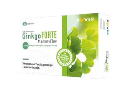 Ginkgo Biloba Extra Styrka Kosttillskott, 60 tabletter